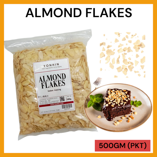 ALMOND FLAKES 1KG PER PKT