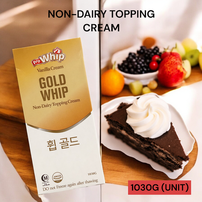 GOLD WHIP (NON-DAIRY TOPPING CREAM) 1030G PER UNIT