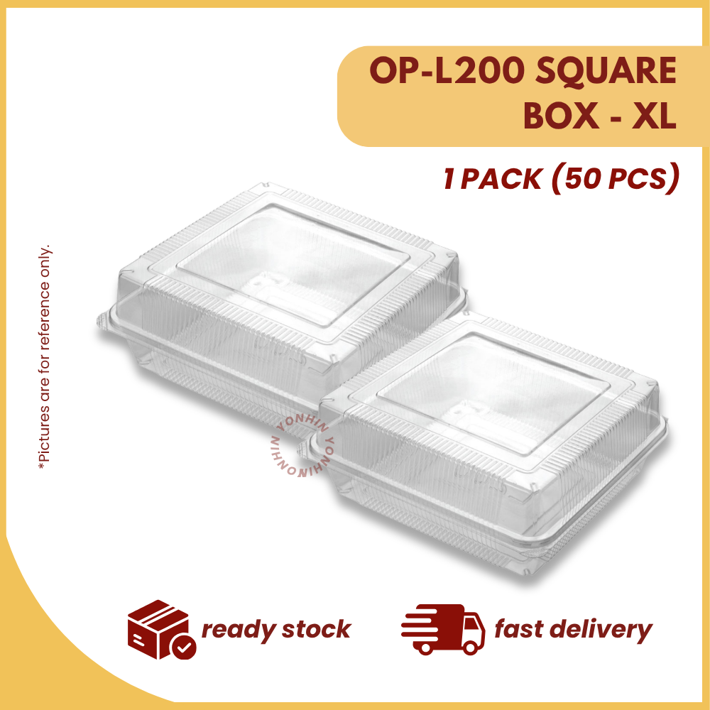 OP-L200 SQUARE BOX - XL -PKT-50