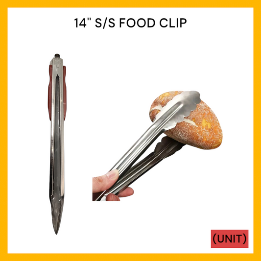 14" S/S FOOD CLIP PER UNIT