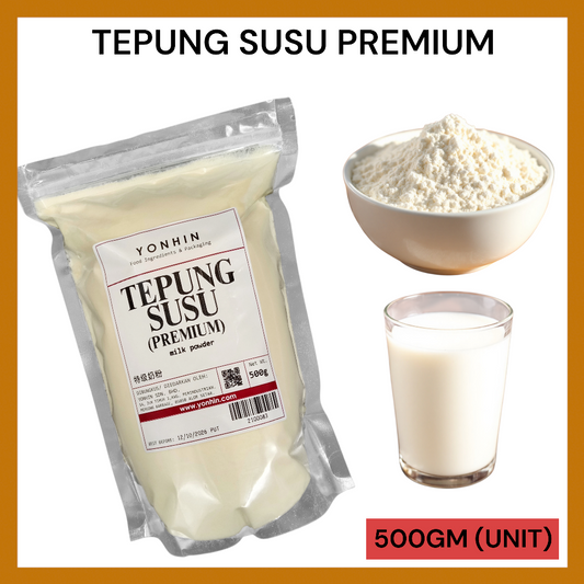 TEPUNG SUSU (PREMIUM) 500GM PER UNIT