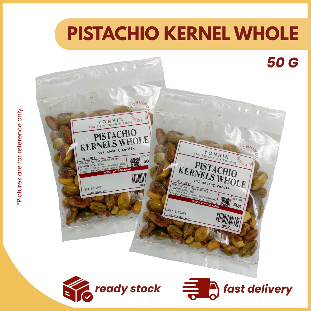 PISTACHIO KERNEL WHOLE 50G-PKT-R