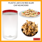 BALANG PLASTIK DENGAN PENUTUP ALUMINIUM MERAH NO.MC1090 PER UNIT