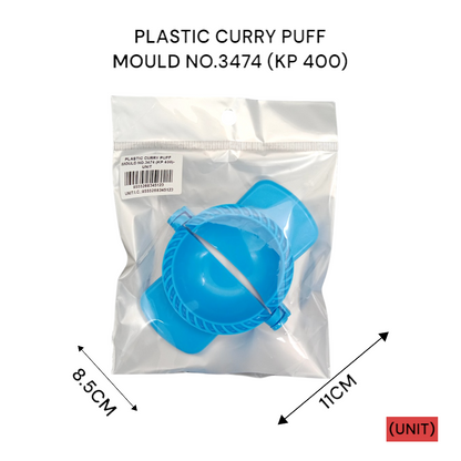 PLASTIC CURRY PUFF MOULD NO.3474 (KP 400) PER UNIT
