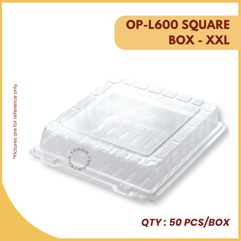 OP-L600 SQUARE BOX - XXL-PKT-50