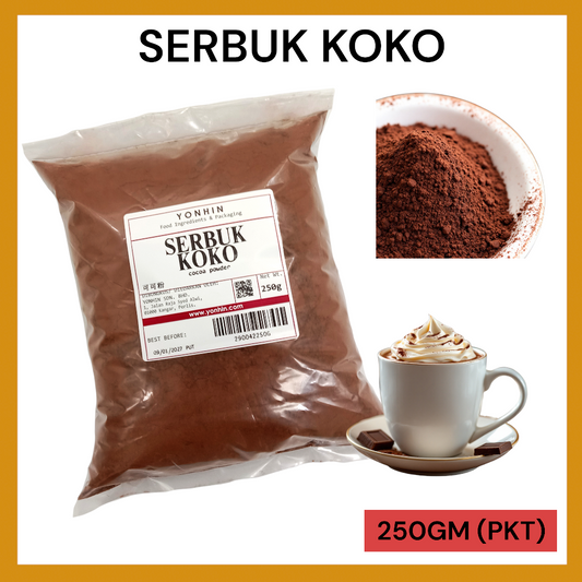 SERBUK KOKO 250GM PER PKT