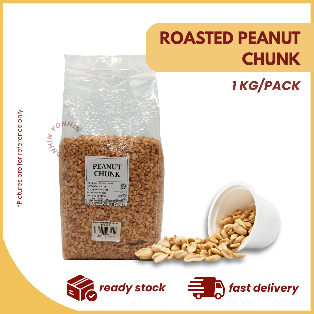 ROASTED PEANUT CHUNK 1KG-UNIT