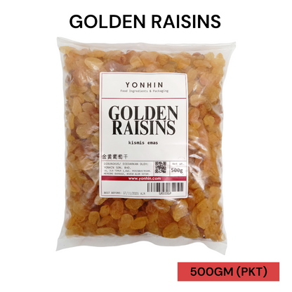 GOLDEN RAISINS 500GM PER PKT