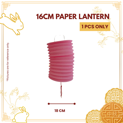 16CM  PAPER LANTERN 1PCS-UNIT