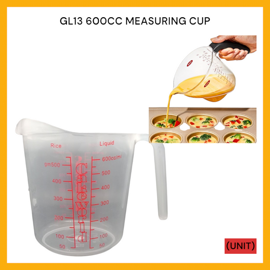 GL13 600CC MEASURING CUP PER UNIT
