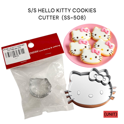 S/S HELLO KITTY COOKIES CUTTER (SS-508)