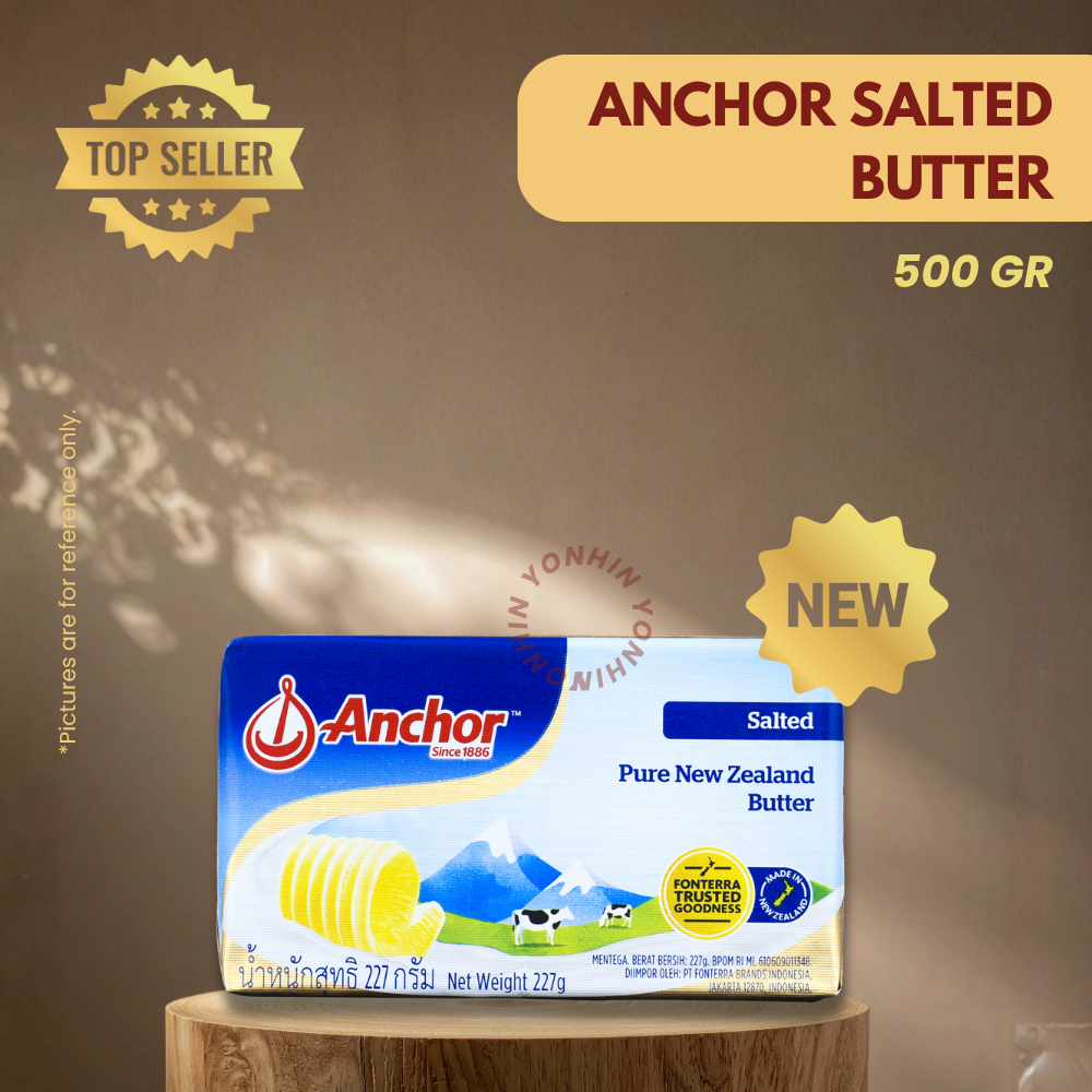 ANCHOR SALTED BUTTER 250GM-UNIT