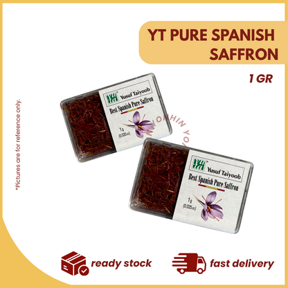 YT PURE SPANISH SAFFRON 1GM-UNIT