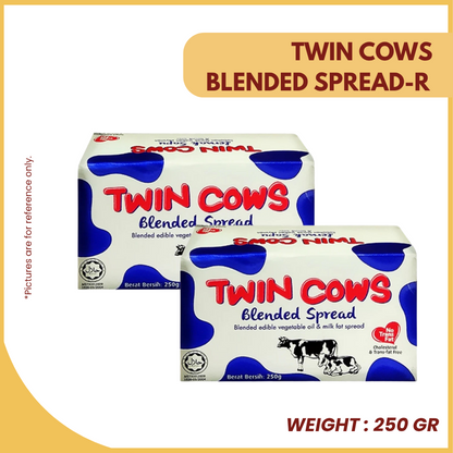 TWIN COWS BLENDED SPREAD-R 250GM-UNIT