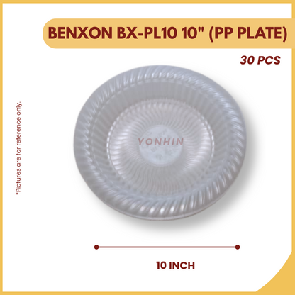 BENXON BX-PL10 10" PP  PLATE 30`s-PKT