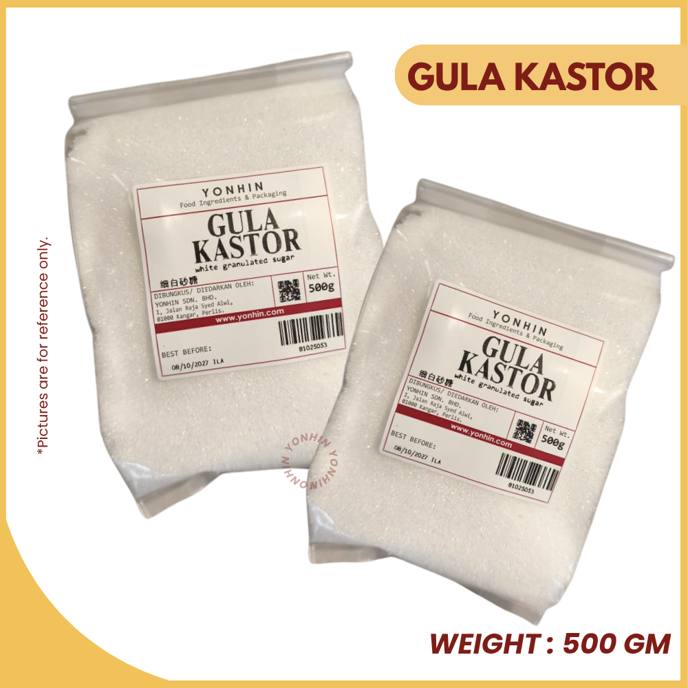 GULA KASTOR 500GM-PKT-R