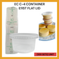 EC C-4 容器 E115T 平盖（100套/包）