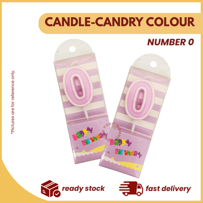 CANDLE-CANDRY COLOUR NUMBER 0-UNIT