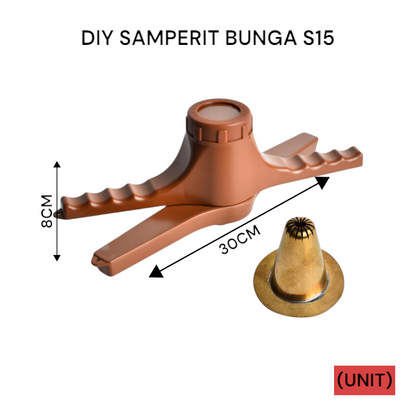 DIY SAMPERIT BUNGA S15 PER UNIT