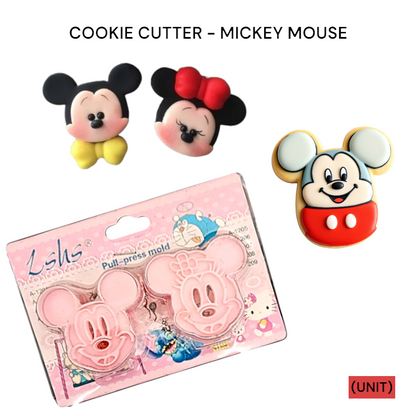 COOKIE CUTTER - MICKEY MOUSE PER UNIT
