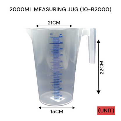 2000ML MEASURING JUG (10-B2000) PER UNIT