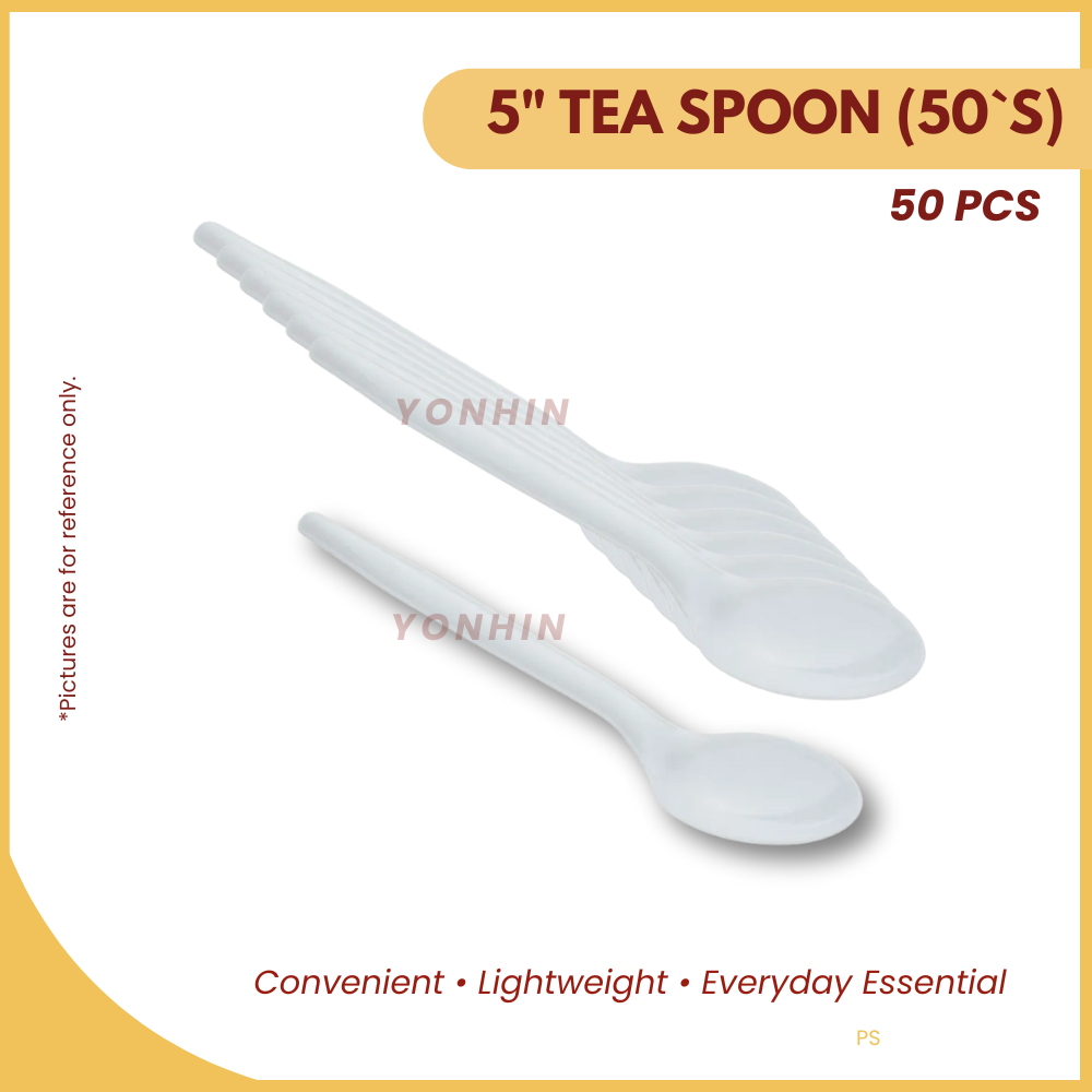 5" TEA SPOON (50`s)-UNIT