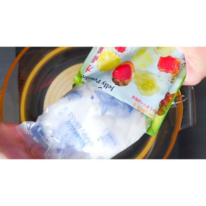 Happy Grass Konnyaku Jelly Powder (Plain) 30 Pack x 280gm/Carton Serbuk Jeli Konnyaku Jeli Kenyal- Kenyal Karton