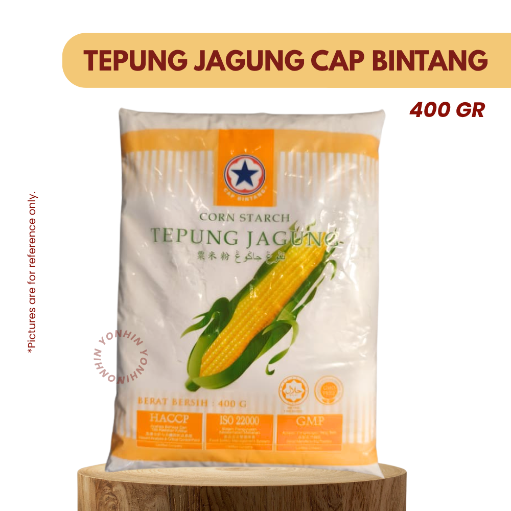 TEPUNG JAGUNG CAP BINTANG 400GM-UNIT