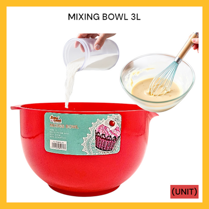 MIXING BOWL 3L PER UNIT