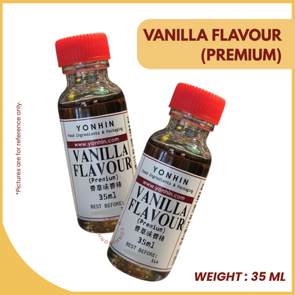VANILLA FLAVOUR (PREMIUM) 35ML-PKT-R