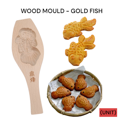 WOOD MOULD - GOLD FISH (16-CT17) PER UNIT