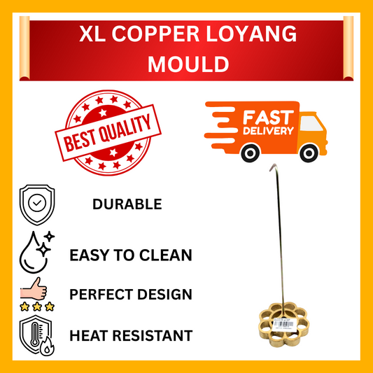 XL COPPER LOYANG MOULD (CP-06) (READY STOCK)