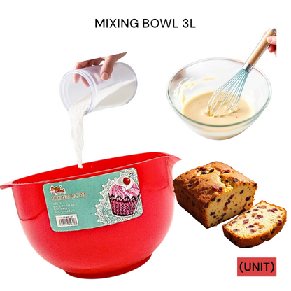 MIXING BOWL 3L PER UNIT