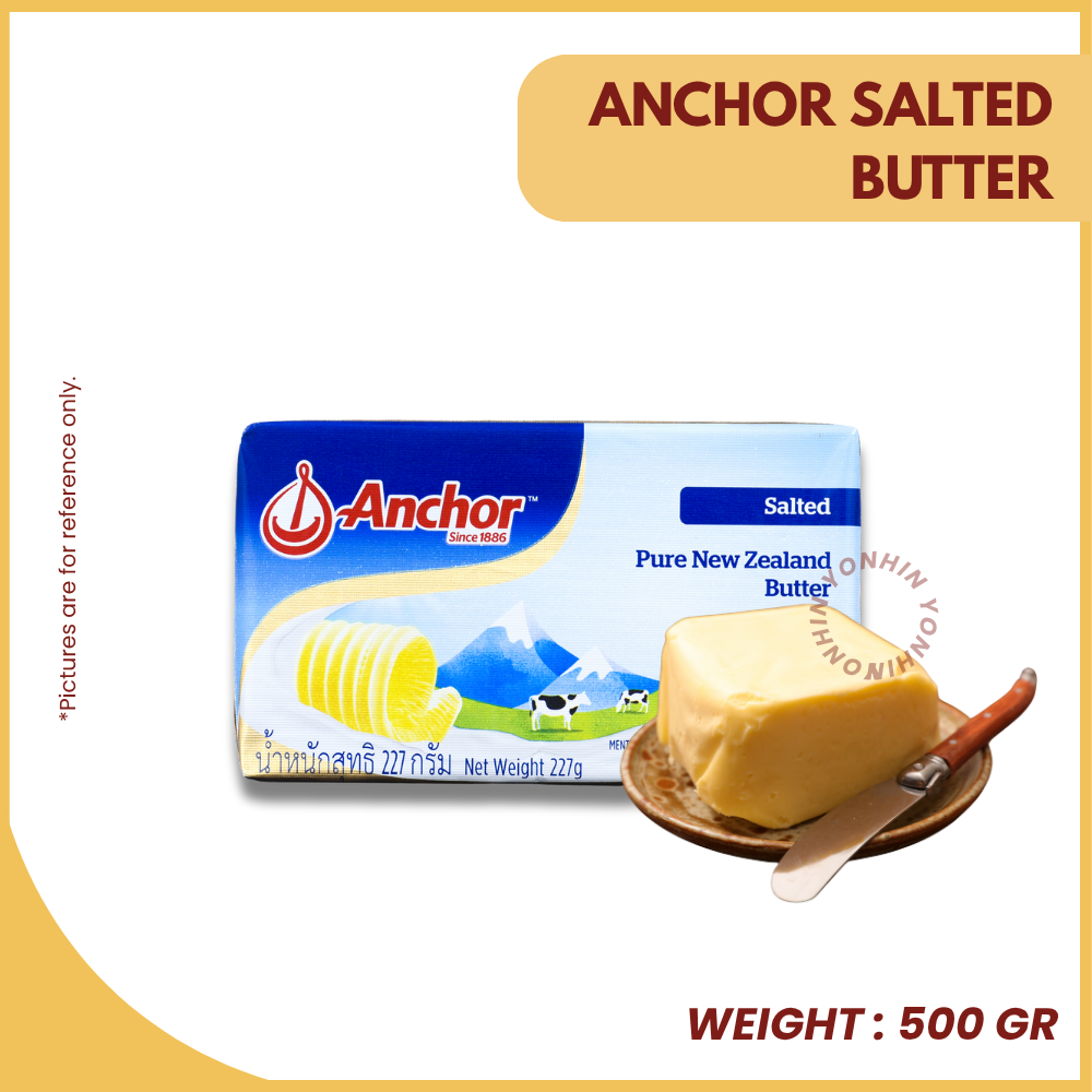 ANCHOR SALTED BUTTER 250GM-UNIT