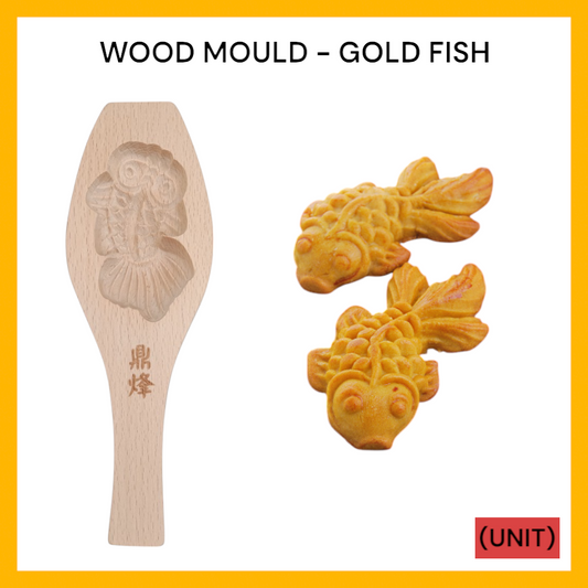 WOOD MOULD - GOLD FISH (16-CT17) PER UNIT