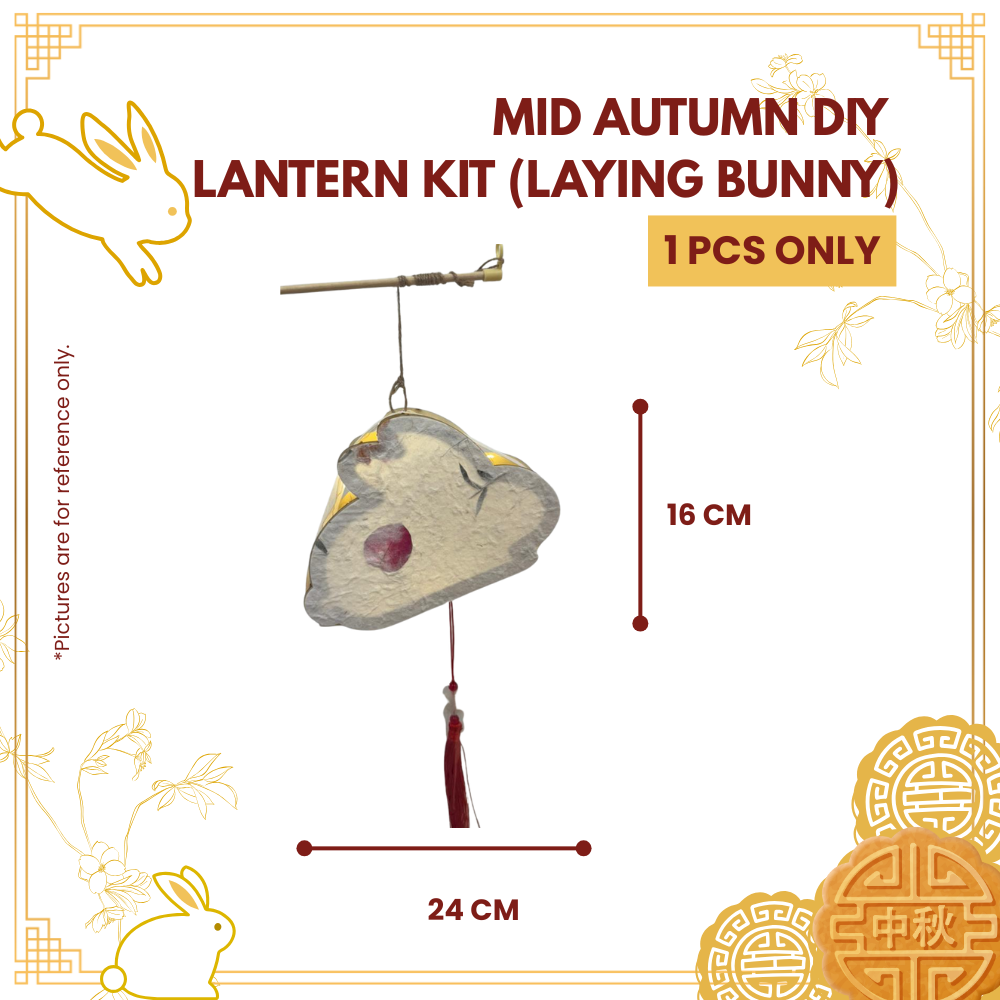 MID AUTUMN DIY LANTERN KIT (LAYING BUNNY)-UNIT