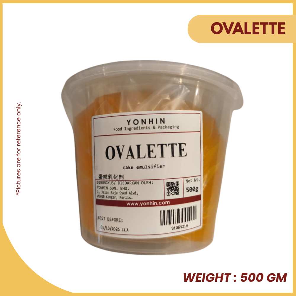 OVALETTE 500GM-UNIT