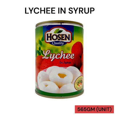 HOSEN LYCHEE IN SYRUP 565GM PER UNIT