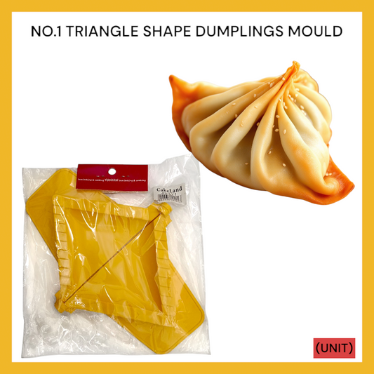 NO.1 TRIANGLE SHAPE DUMPLINGS MOULD (43-LY1) PER UNIT