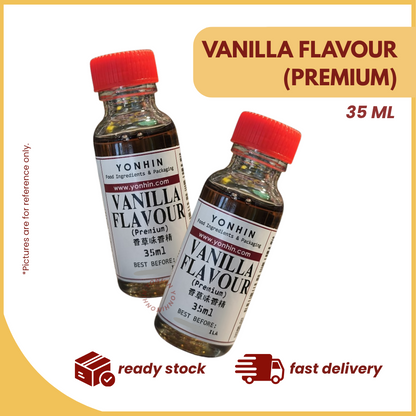 VANILLA FLAVOUR (PREMIUM) 35ML-PKT-R