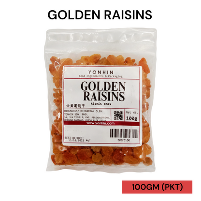 GOLDEN RAISINS 100GM PER PKT