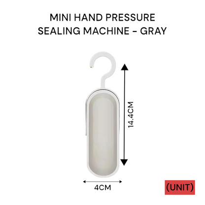 MINI HAND PRESSURE SEALING MACHINE-GRAY PER UNIT