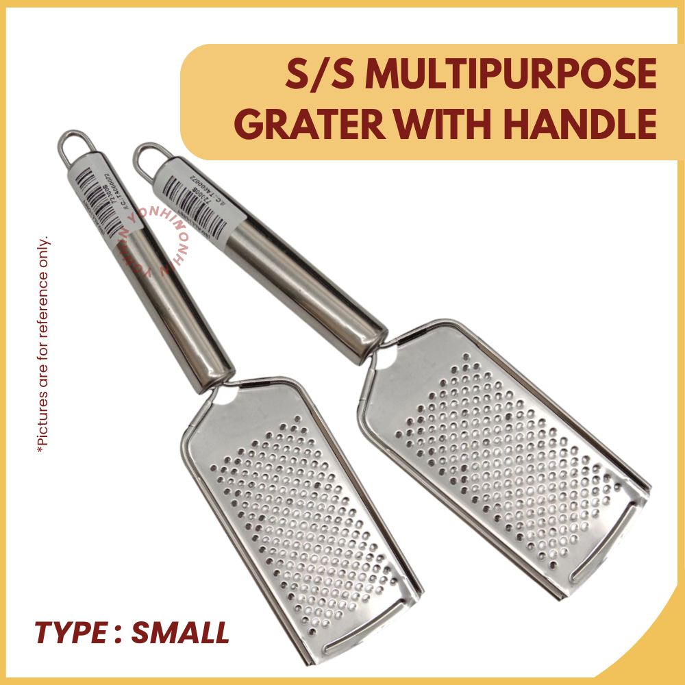 S/S MULTIPURPOSE GRATER WITH HANDLE (SMALL)-UNIT