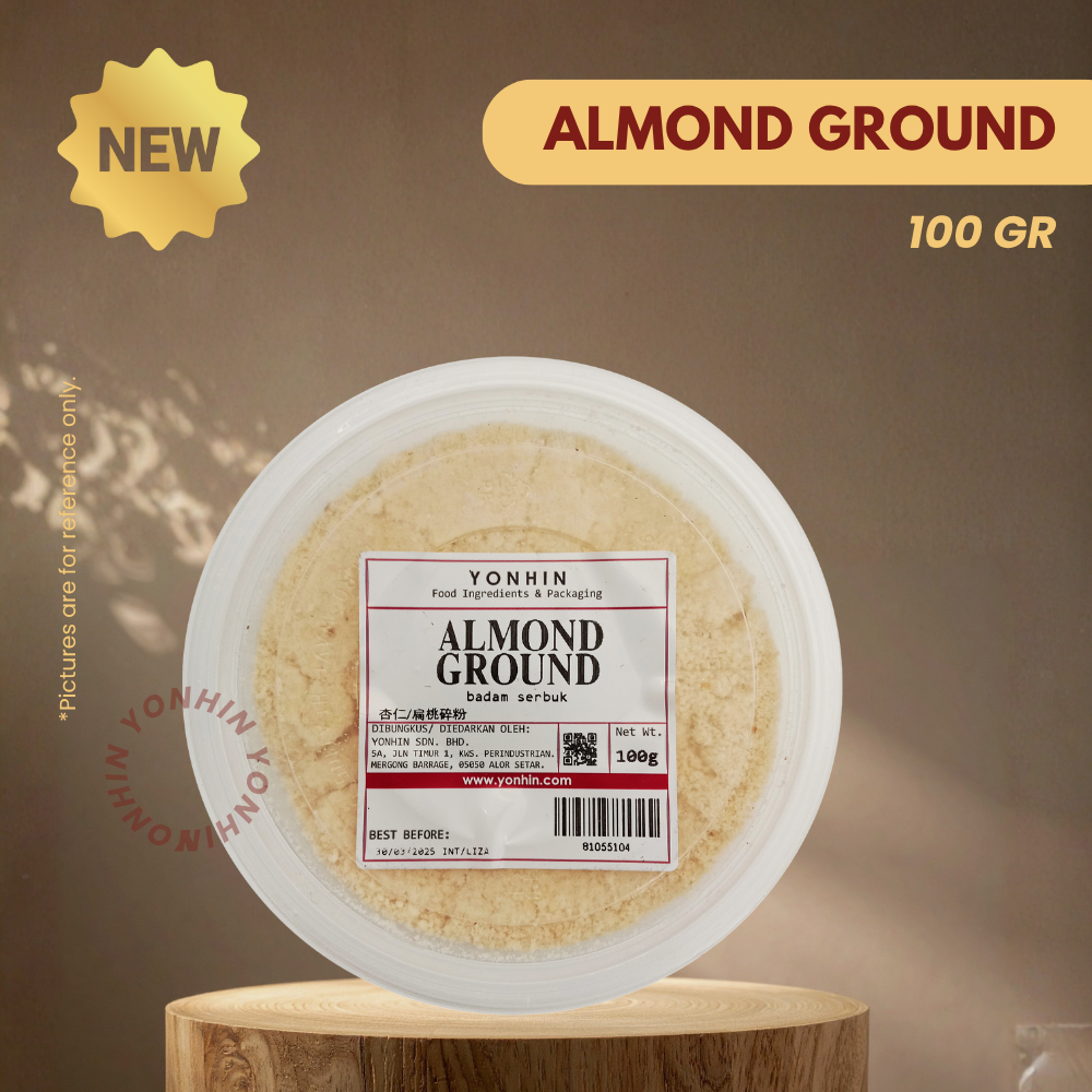ALMOND GROUND 100GM-PKT-R