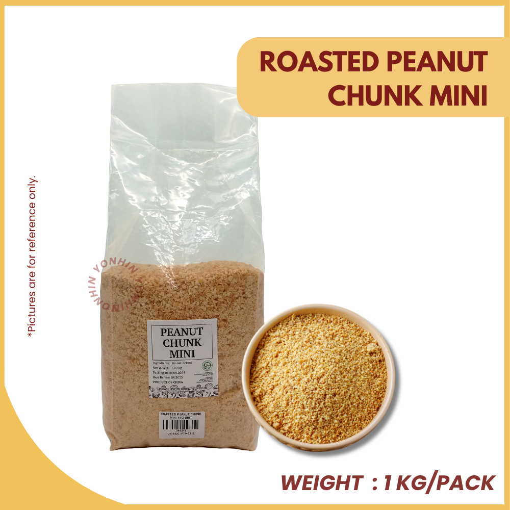 ROASTED PEANUT CHUNK MINI 1KG-UNIT