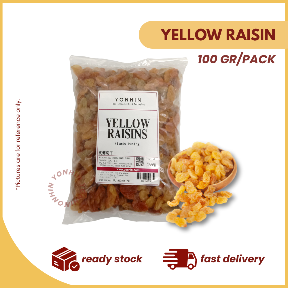 YELLOW RAISINS 500GM-UNIT