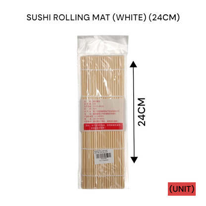 SUSHI ROLLING MAT (WHITE) (24CM) PER UNIT