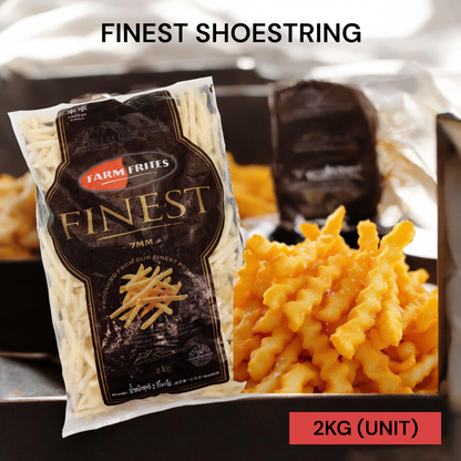 FARMFRITES FINEST SHOESTRING 7MM 2KG PER UNIT