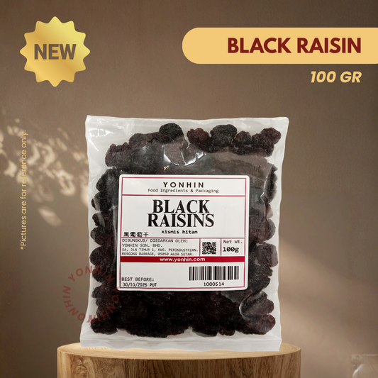 BLACK RAISIN 100GM-PKT-R