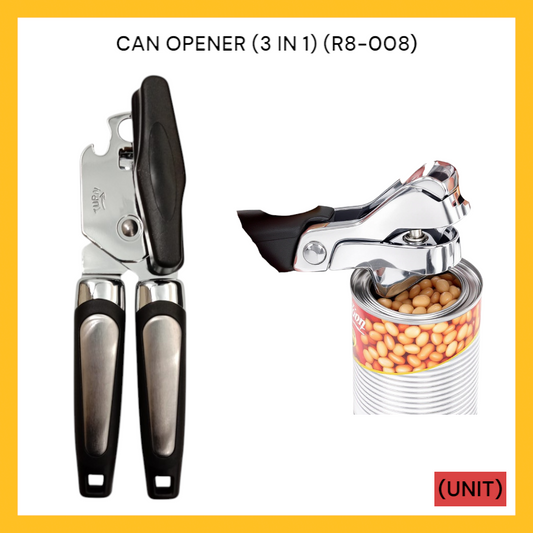 CAN OPENER (3 IN 1) (R8-008) PER UNIT